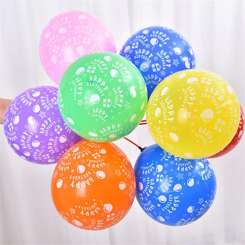 10 шт. 12 дюймовые латексные надувные шары|baloon happy birthday|baloon partybaloons birthday |