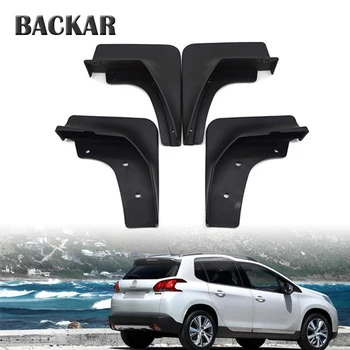 

Backar Car Front Rear Mudguards For Peugeot 2008 SUV 2013 2014 2015 2016 2017 Splash Guard Accessories Mudflaps Fenders