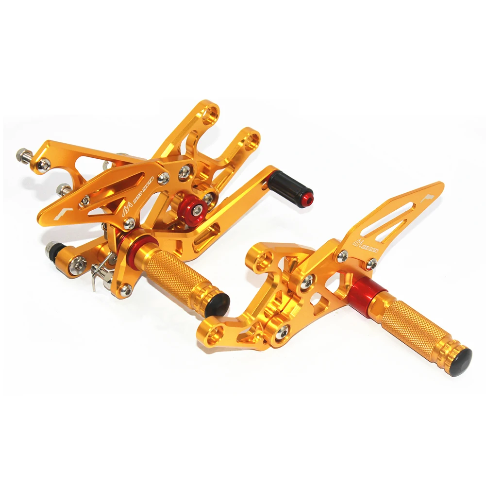 Педали для honda cbr1000rr CNC регулируемые Подножки Rider Rearset подставка для ног для CBR1000RR 2008 2009 2010 2011