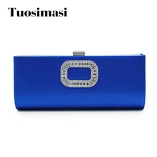 Синий и вечерние сумки золотистого цвета, высокое качество, сумка-клатч, элегантный синий сумка вечерние свадебные Кошелек Сумки(C1056