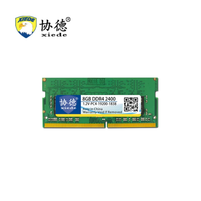 Оперативная память XieDe для игр DDR4 2666 МГц 4 Гб ноутбука Sodimm совместима с DDR 8 ГБ 16 PC4