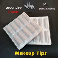 1RL* 100 шт иглы колпачки стерилизации блистер упаковка Перманентный макияж иглы Советы