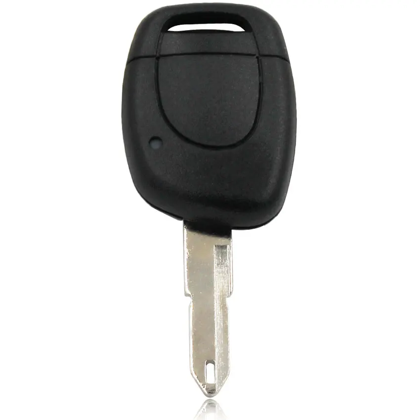 SALE! 1 Button Replacement Shell Remote Key Case Fob Blank for Renault Clio II Clio Symbol Kangoo NE73 OR VA2 uncut blade - Цвет: Черный