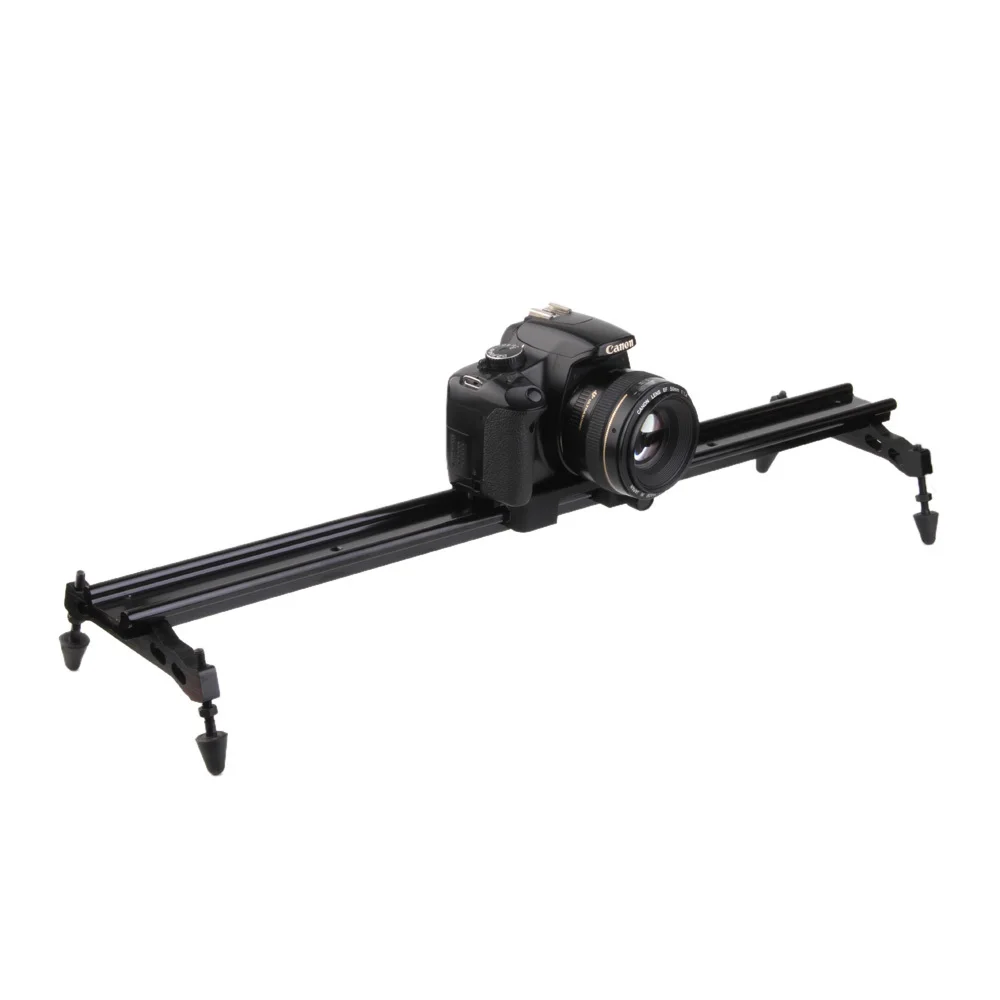 31" 80cm DSLR Camera Slider Dolly Track Video Shooting