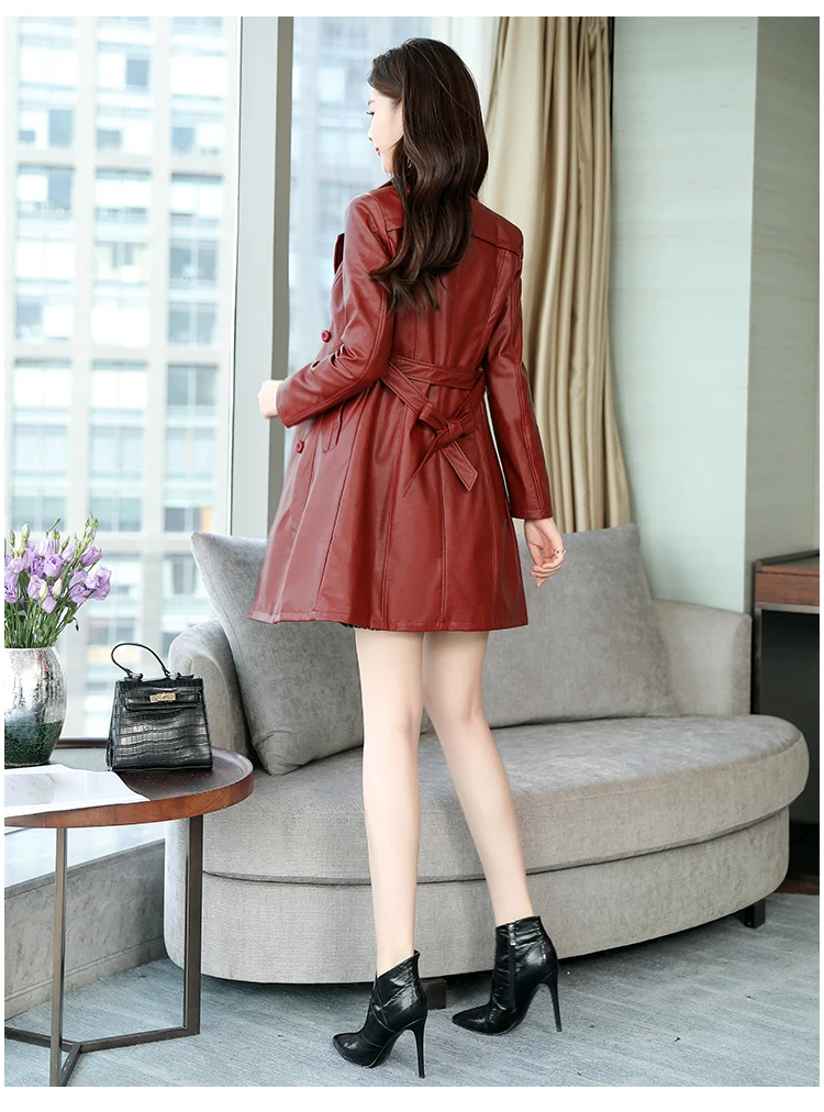LONG COAT - COAT WINTER - JAKET MUSIM DINGIN WANITA - JAKET KULIT
