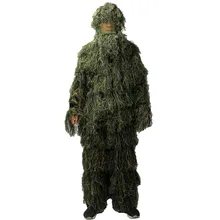 Ghillie костюм, камуфляжный костюм, уличная игра, Военная охота и стрельба аксессуары, тактическая камуфляжная одежда