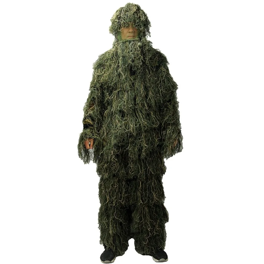 Костюм Ghillie камуфляжный костюм аксессуары для военных игр охоты и стрельбы