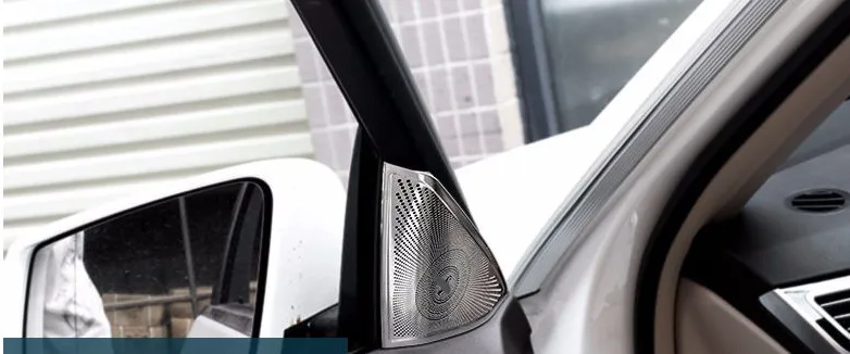 2 шт. для Mercedes Benz W212 E Стайлинг автомобиля крышка автомобильных колонок защита