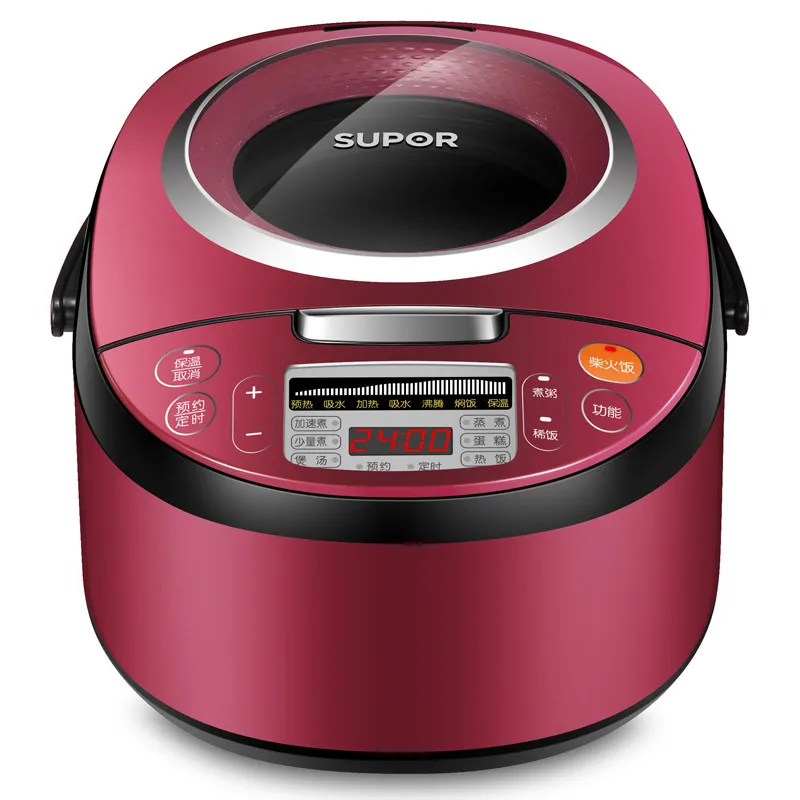 

Rice Cooker 4L Intelligent Electric Rice Cooker Suiting 3 or 4 People Kitchen Appliances
