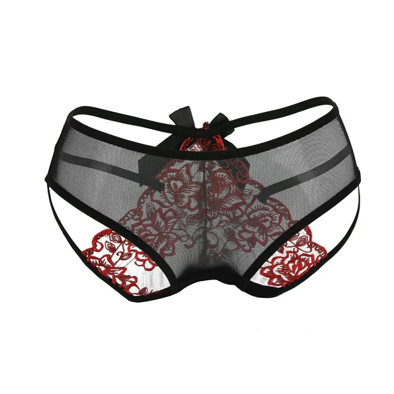 

Women's Sexy Lace Hollow Out Underwear Women Seamless Panties G-String Briefs Lingerie Tanga Thong New