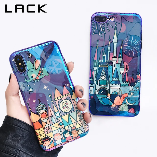 Best Price LACK Fairy Tale Castle Phone Case For iphone X Case Lovely Cartoon Fireworks Cover Blu-Ray Cases For iphone 7 6 6S 8 Plus Capa Best Price LACK Fairy Tale Castle Phone Case For iphone X Case Lovely Cartoon Fireworks Cover Blu-Ray Cases For iphone 7 6 6S 8 Plus Capa