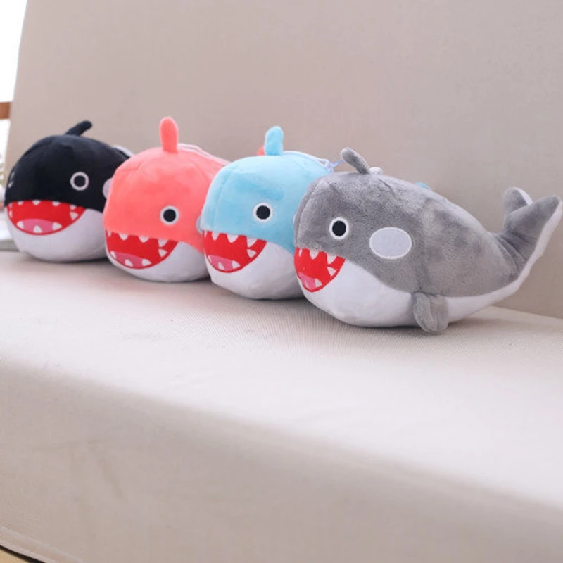 1pc 20cm 4Colors Cute Whale Plush Toy Soft Stuffed Animal