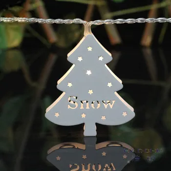 

1.65m 10bulbs Metal fairy Christmas tree design starry string lights pretty DIY ornaments for Gaden holiday party decoration