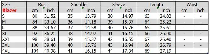 4XL blazer style3