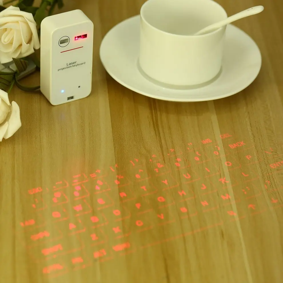 

Portable Virtual Laser Keyboard Mini Bluetooth Projection Keyboard For Phones