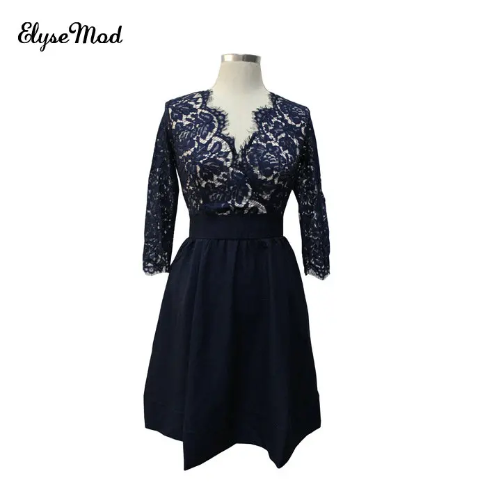 

Real Photo New Arrival V-Neck Short Prom Dress Women Gown Black White Zipper Up Cocktail Dresses Homecoming