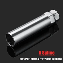 3.5 pollici da 0.8 pollici 6 Spline Drive Dado Ruota Chiave Esagonale Chiave a tubo In Acciaio