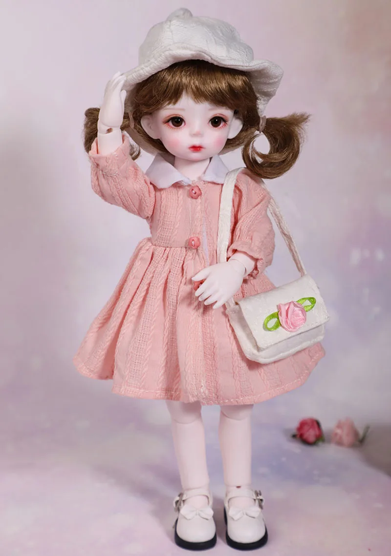 Полный набор 1/6 BJD кукла милая SOO для маленьких девочек на день рождения Рождество