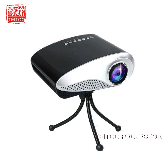 Nuevo chino últimas barato ordenador perfil de Mini LED proyector Digital portátil HDMI USB SD TV av, envío gratis + regalo|vga tv tuner|tv icvga glass - AliExpress