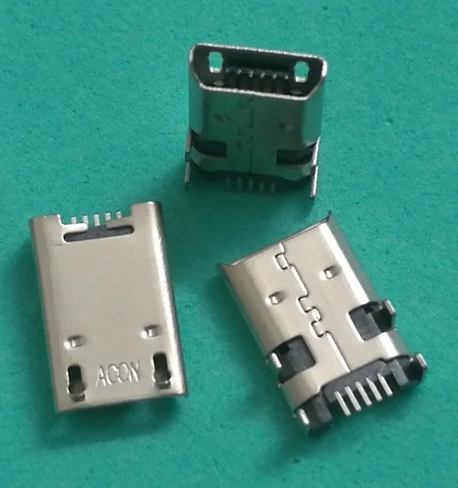 50 шт./лот Micro USB зарядный разъем для Asus Fonepad 7 ME372CG MeMO Pad ME176C X гнездо порт док-разъем