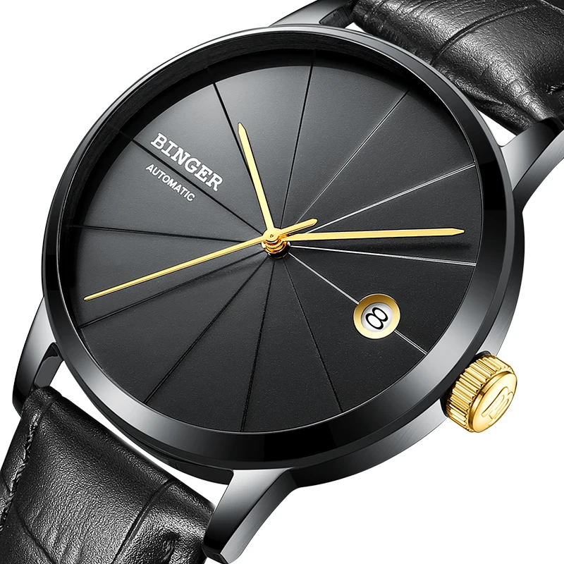 

2018 BINGER Men Watches Luxury Brand automatic mechanical Men Watch Sapphire Wrist Watch Male Japan Movemt reloj hombre B5079-10
