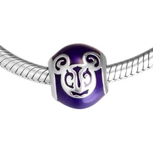 DIY Подходит для Pandora Браслеты мышь волшебный день Мик талисманы стерлингового серебра 925 ювелирные изделия из бисера