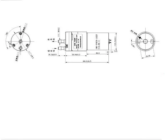 YIMAKER самогрунтовой водный насос постоянного тока 12V газожидкостный микро насос приборы для измерения кровяного давления массажер Кофеварка спрей