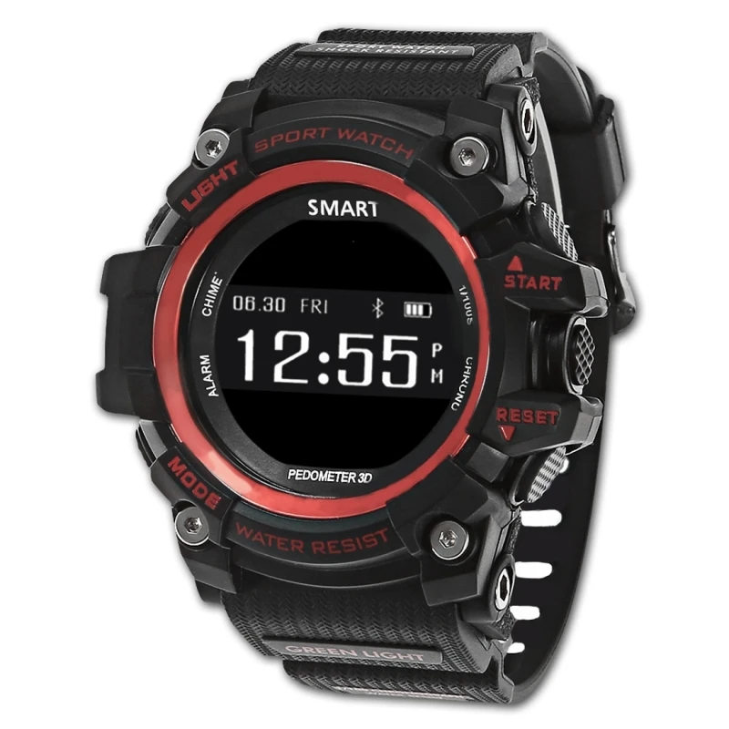 

Zeblaze MUSCLE HR Smart Watch Waterproof 0.96'' Smart Wristwatch Heart Rate Monitor Remote Control Wristband