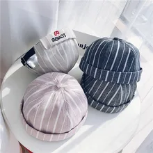 Новинка, Мужская однотонная Лыжная шапочка из хлопка, Шапка-бини, модный конский хвостик, Beanie Wo, мужские шапки, тыква, кепки, Осенний головной убор моряка