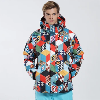 

2018 New Ski Jackets men windproof warm coat male waterproof snowboard jacket teenagers Outdoor sport clothing winter