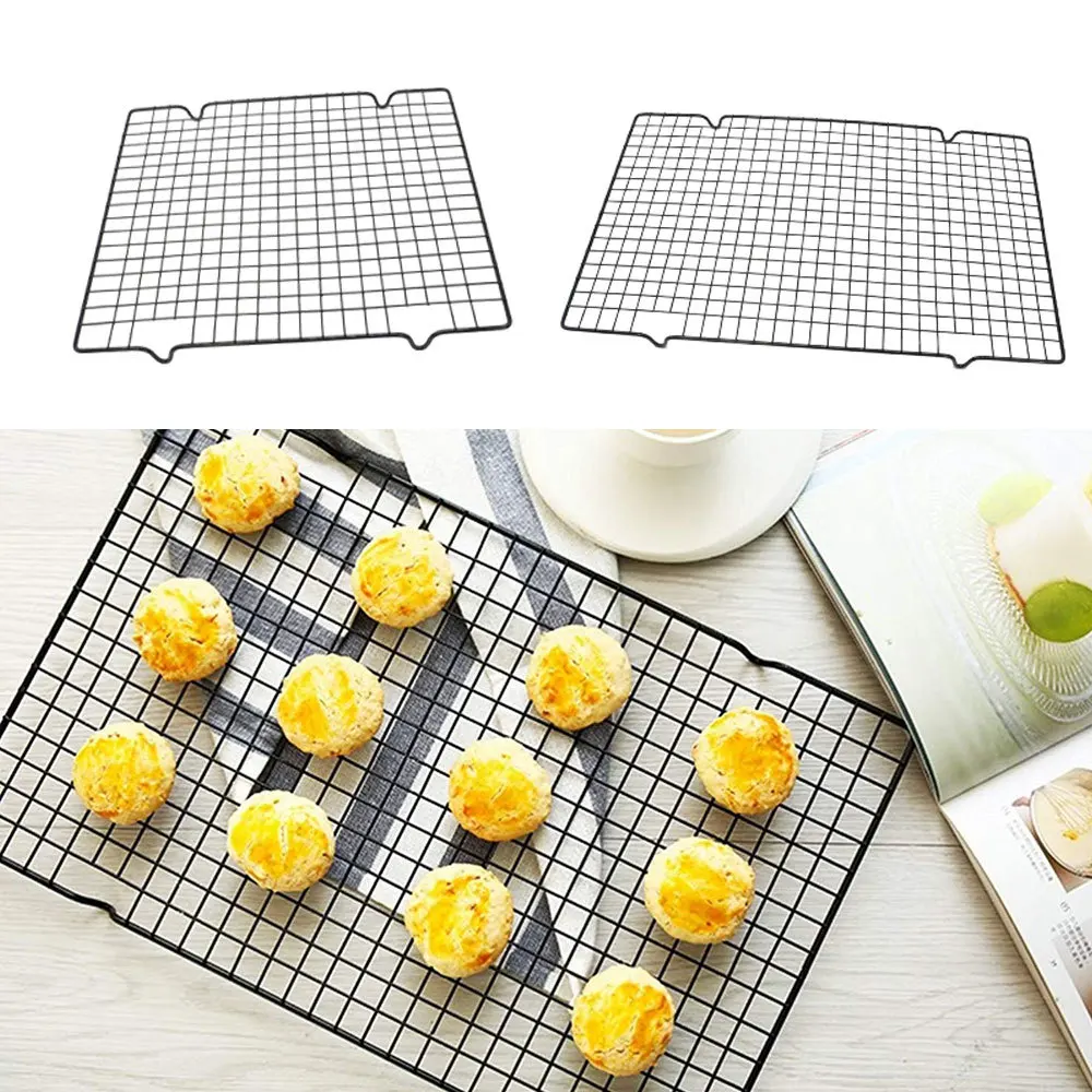 Stainless Steel Nonstick Cooling Rack Cooling Grid Baking Tray For Biscuit/Cookie/Pie/Bread/Cake Baking Rack Hot Sale Stainless Steel Nonstick Cooling Rack Cooling Grid Baking Tray For Biscuit/Cookie/Pie/Bread/Cake Baking Rack Hot Sale