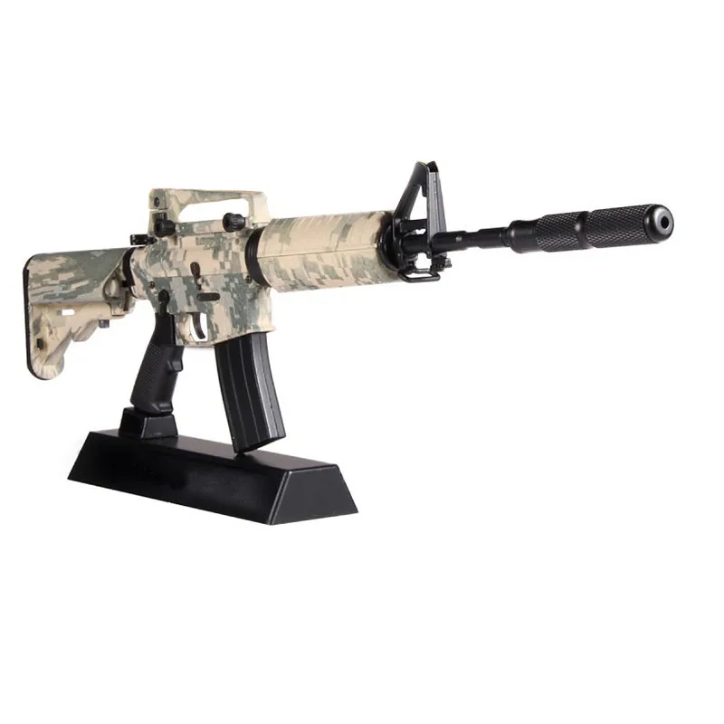 1:3. 5 сборка Металл Игрушечная модель пистолета здания не может стрелять AWM AK DIY мини-пушка Модель Для Коллекции металлического сплава