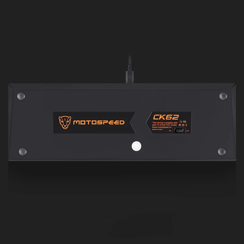 MOTOSPEED CK62 механическая клавиатура Bluetooth беспроводной двойной режим с RGB подсветкой