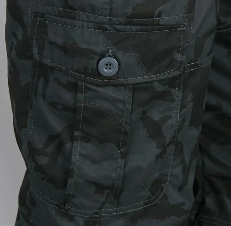 Зимние теплые флисовые брюки мужские черные камуфляжные брюки карго мужские мешковатые военные тактические брюки повседневные Хлопковые Штаны с несколькими карманами 6XL