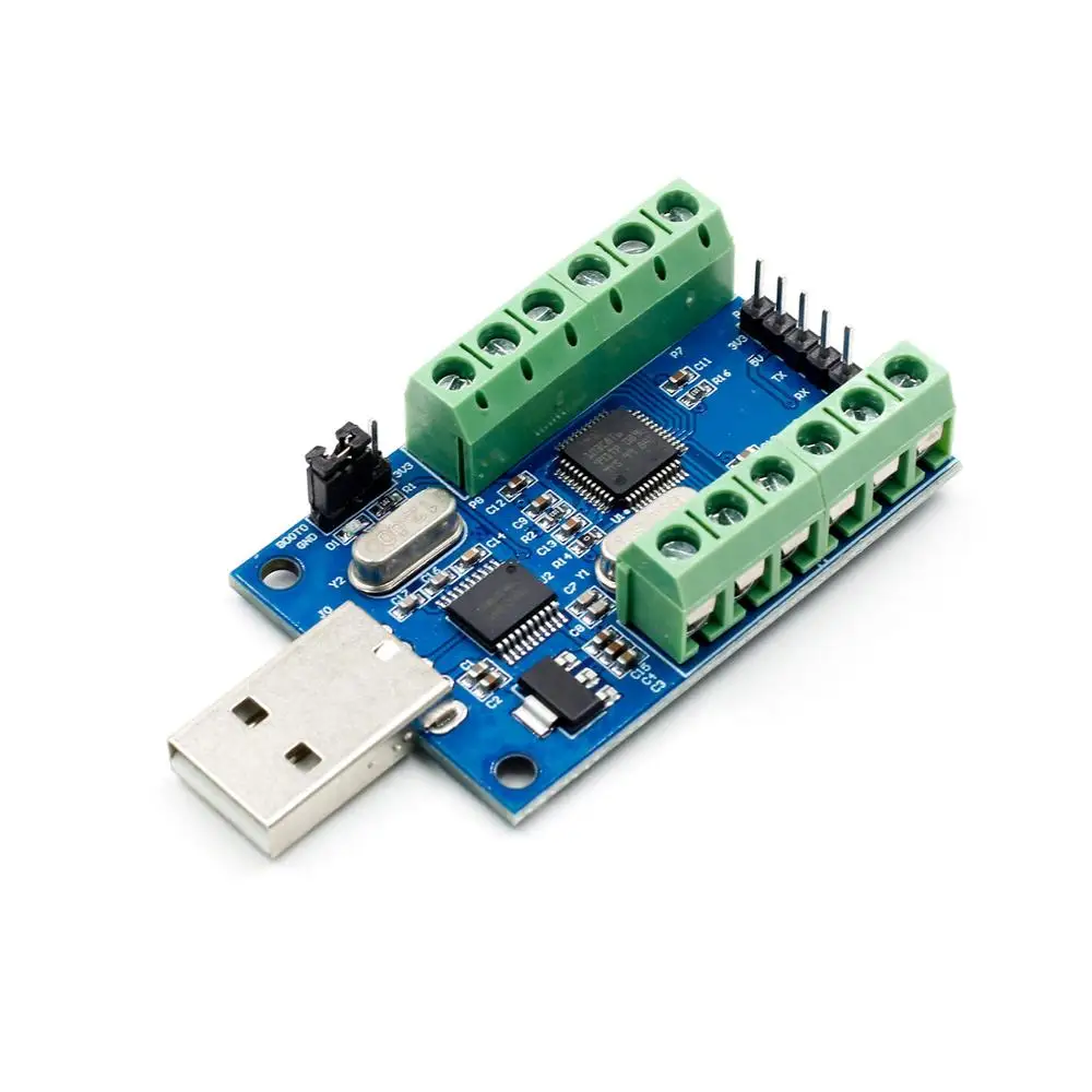 STM32F103C8T6 USB интерфейс 10 каналов 12 бит AD выборки сбора данных STM32 коммуникационная плата интерфейса UART ADC модуль