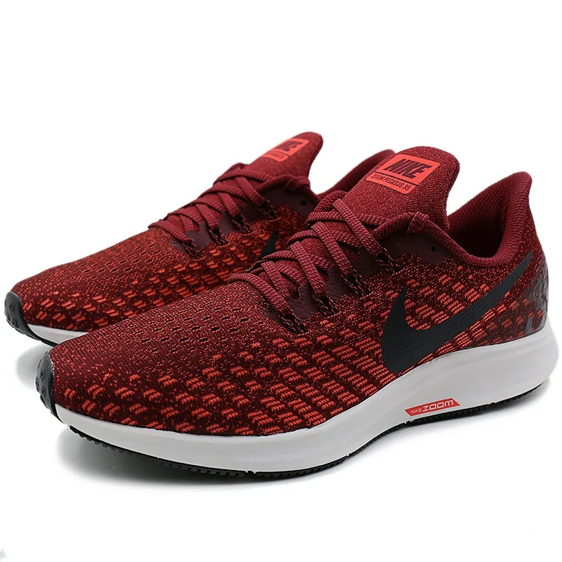 Оригинальное новое поступление 2018 NIKE AIR ZOOM PEGASUS 35 мужские кроссовки для