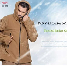 Обновления Ver4.0 мужские тактическая куртка Открытый военные куртки Водонепроницаемый Тактический Охота куртка пальто