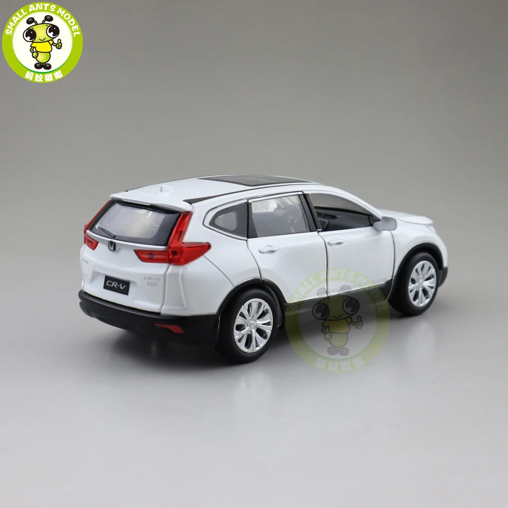 1/32 JACKIEKIM CRV CR V SUV литая модель автомобиля игрушка джип для детей Детское звуковое освещение Вытяните назад Подарки