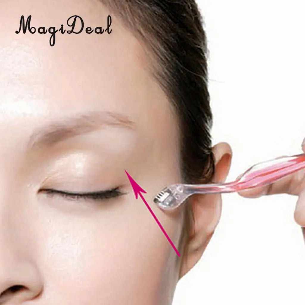 Hot Sales 3 Pieces Eyebrow Blade  Afeita Facial Cosmetic Makeup Beauty Rose For Woman Beauty Make up Tools High Quality