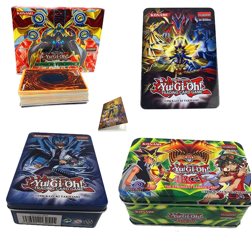 

Yugioh 216 pieces with box Yu Gi Oh Anime card game children toys for children Christmas gift