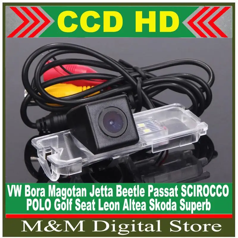 ПЗС Автомобильная камера заднего вида для VW Bora Magotan Jetta Beetle Passat SCIROCCO POLO Golf Seat Leon Altea