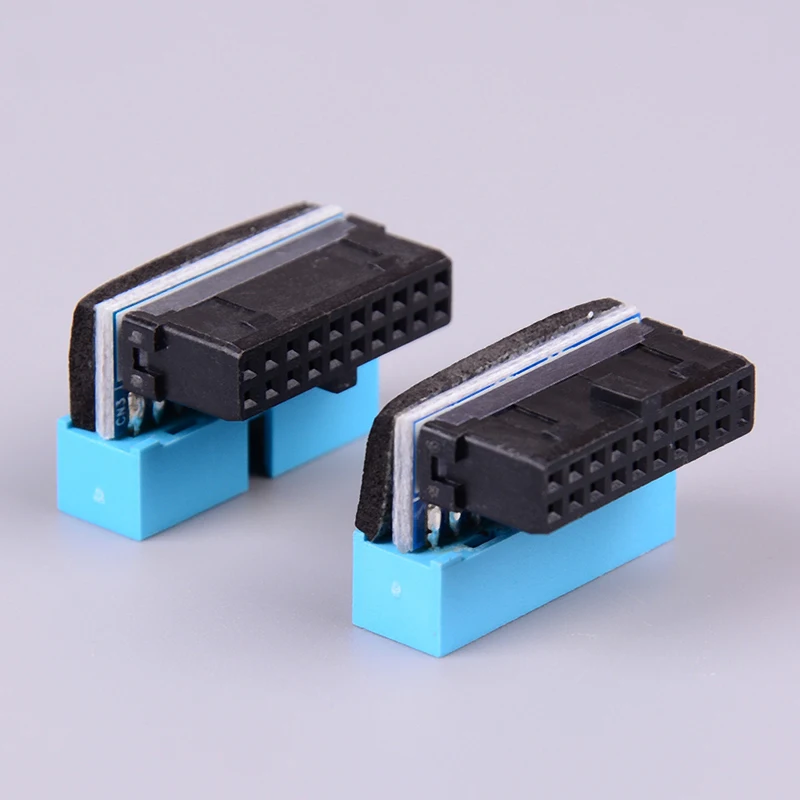 USB 3 0 19P 20P разъем 90 градусов материнская плата шасси переднее сиденье