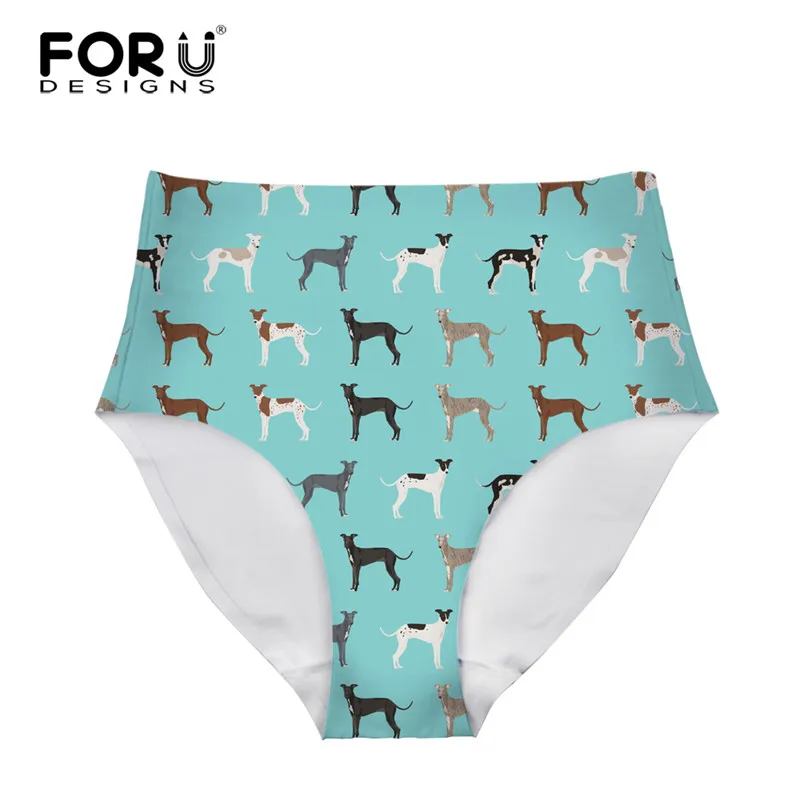 FORUDESIGNS Boxer Dog Pattern Women Seamless Panties Fashion Breathable