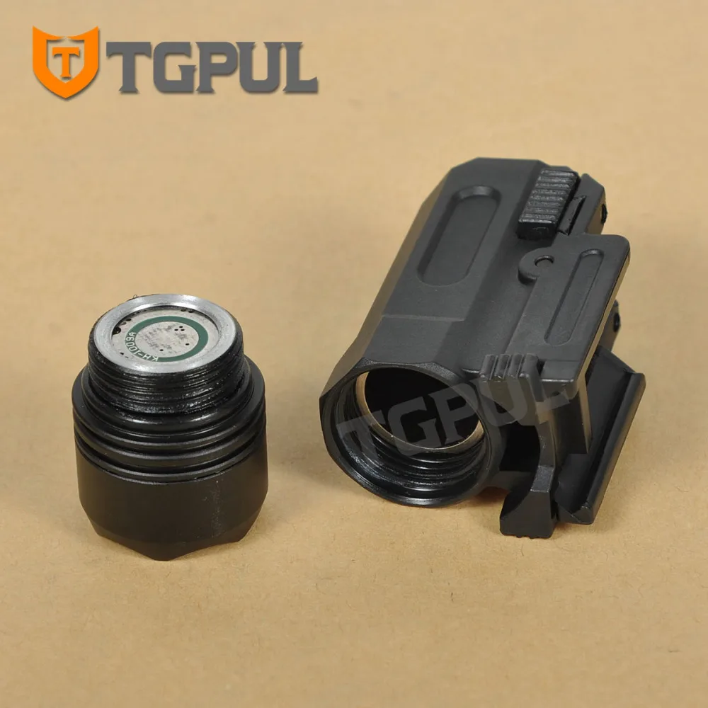 Мини светильник рь для пистолета TGPUL Airsoft QD быстроразъемный ручной фонарь