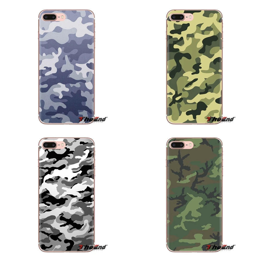 

Silicone Phone Case Covers For Xiaomi Mi3 Samsung A10 A30 A40 A50 A60 A70 Galaxy S2 Note 2 Grand Core Prime Army Camo Camouflage