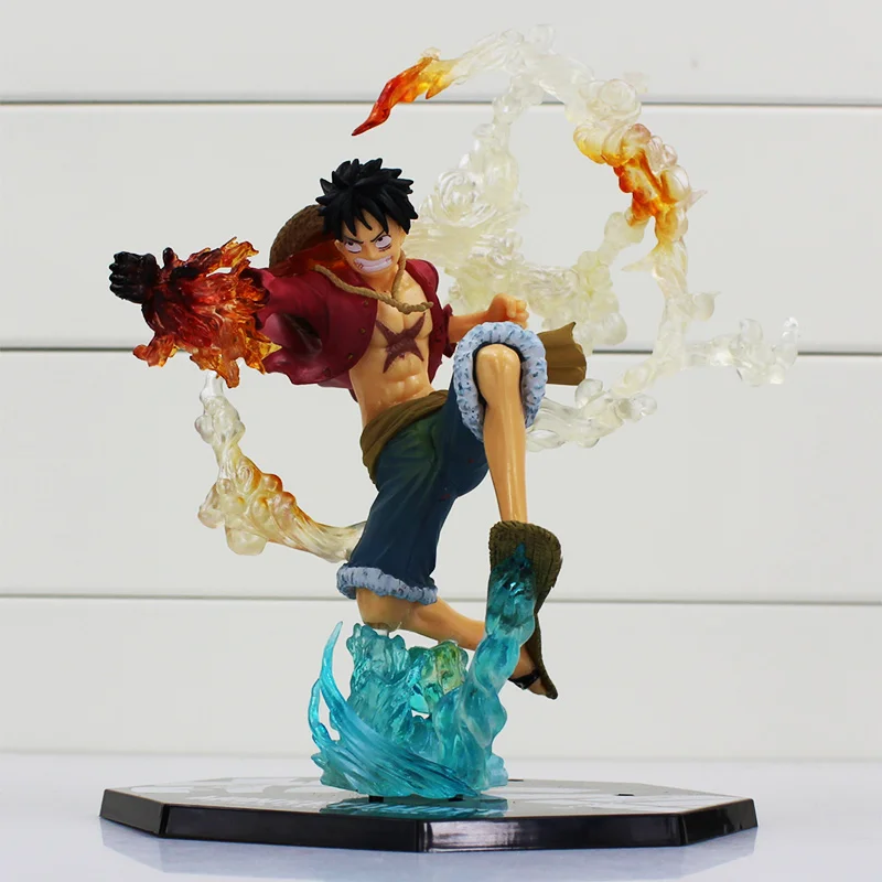 

18cm One Piece Monkey D Luffy Battle Ver. Figuarts Zero Boxed PVC Action Figure Collection Model Toy