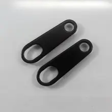 2 шт. универсальный мотоцикл черный поворотники Вилы Зажимы держатель свет лампы кронштейн Винтаж