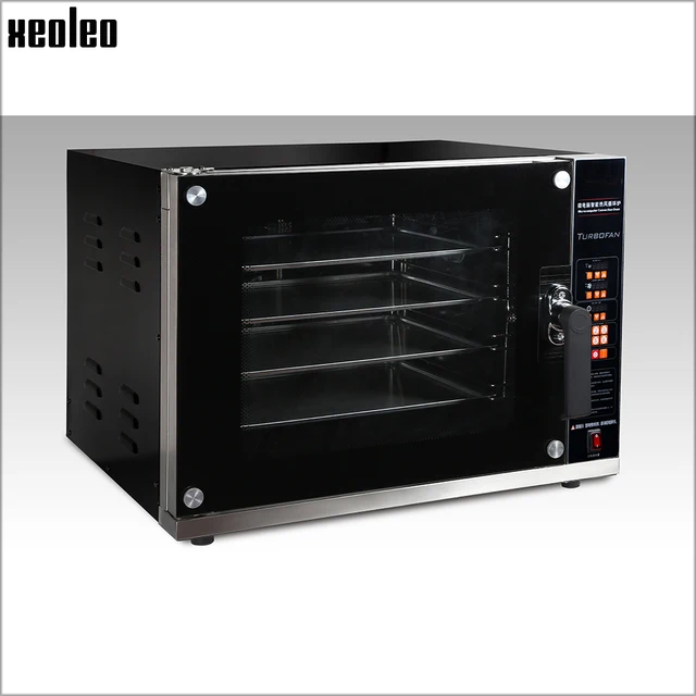 Cheap XEOLEO Electric Convection oven Commercial Turbo oven 4-layer Cake oven with Digital Timer Control Spray Function for pizza 6KW
