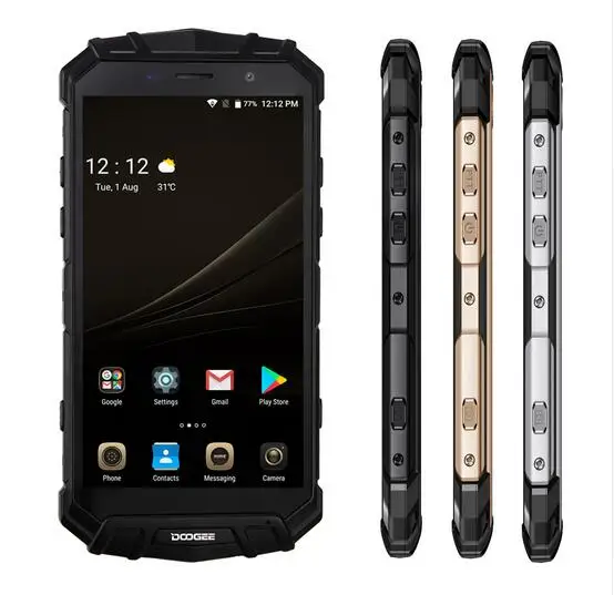 Doogee S60 Восьмиядерный 6 ГБ + 64 IP68 21.0mp Камера NFC Беспроводной Charge 5580 мАч 12 В 2A quick charge 5.2