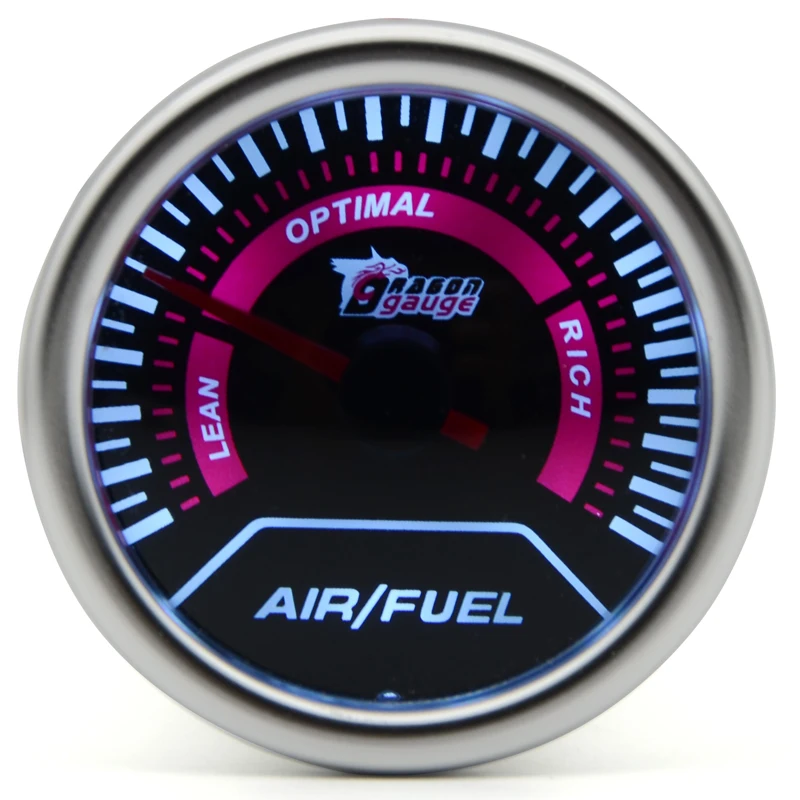 

2" 52MM Universal Air Fuel Ratio Car Gauge Meter Auto White LED